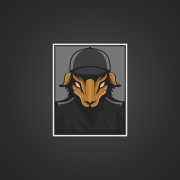 Goat logo mascot